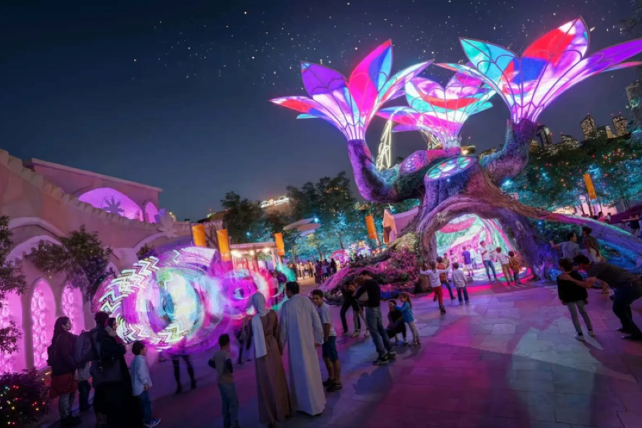 парк Six Flags в ОАЭ