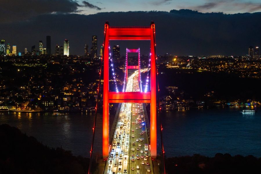 путшествие по Турции- Мост в Стамбуле