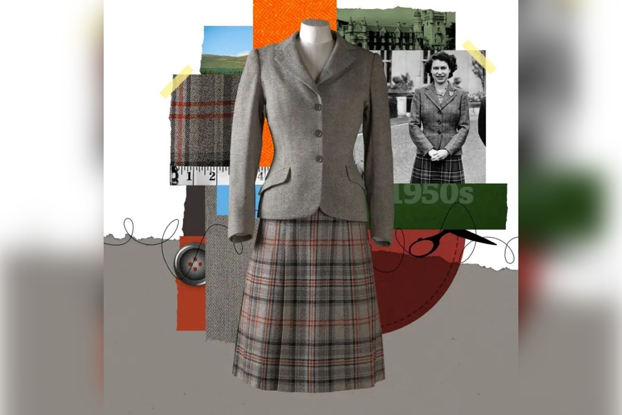 выставка легендарных нарядов Елизаветы II