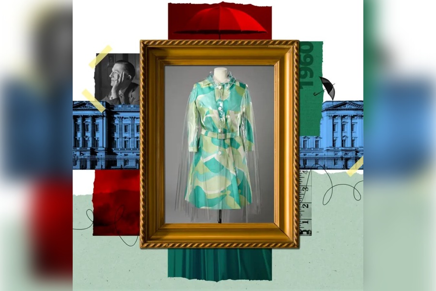 выставка нарядов - Прозрачный плащ