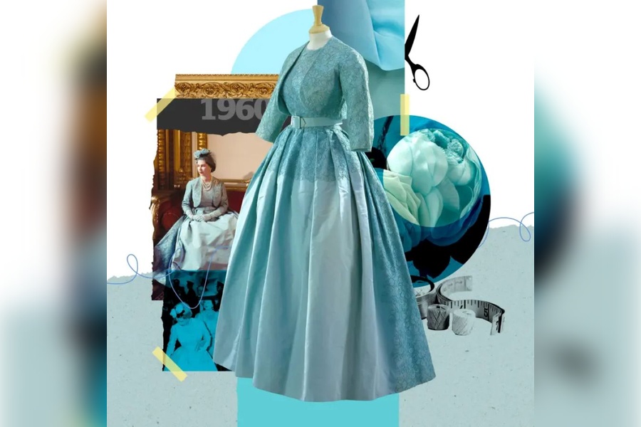 выставка нарядоы Синий «зимородок»