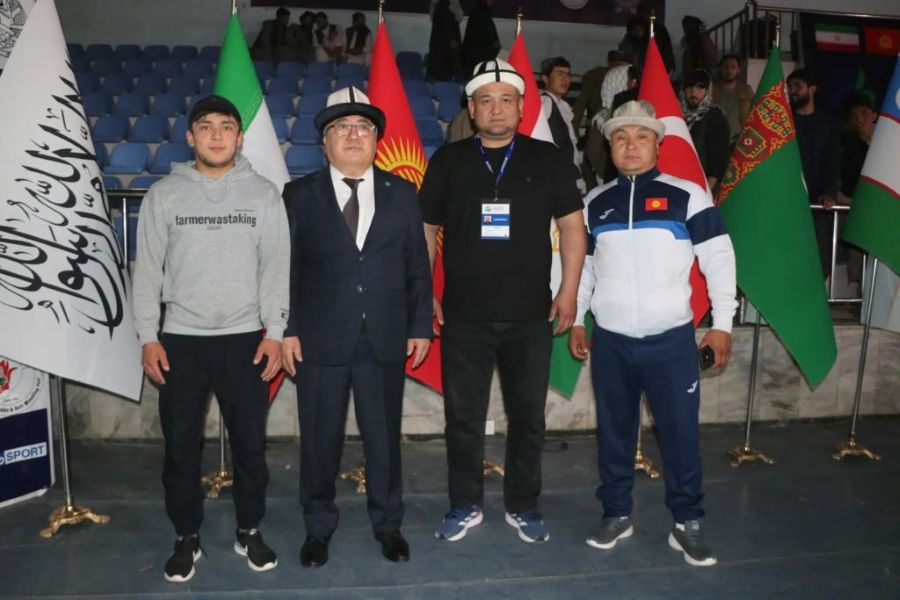 кураш впервые прошел в Афганистане