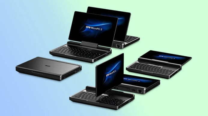  GPD MicroPC 2: Обновленный карманный ПК с сенсорным поворотным экраном