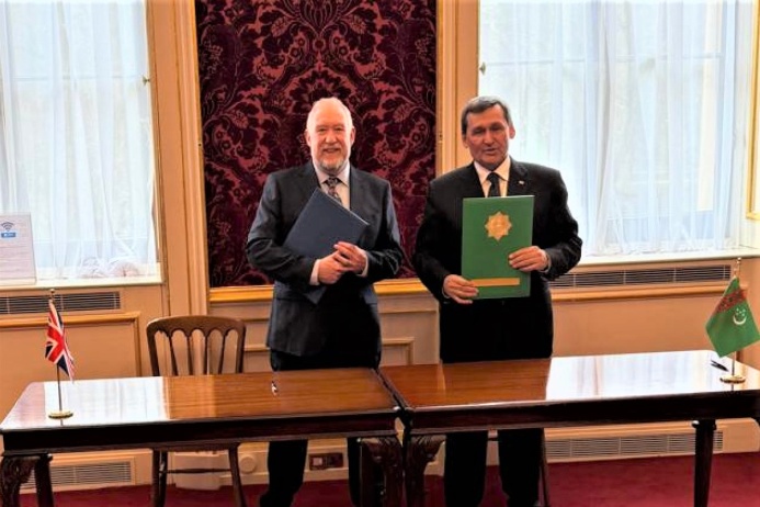  В Лондоне подписали Соглашение между Минкультуры Туркменистана и Институтом археологии UCL