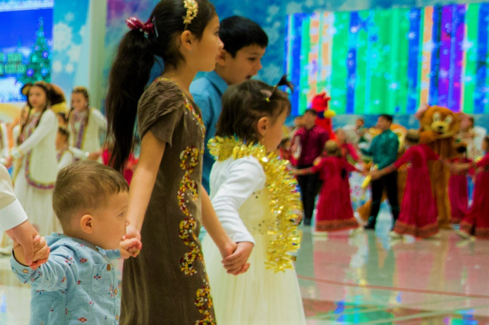  В Ашхабаде прошло новогоднее торжество от Благотворительного фонда