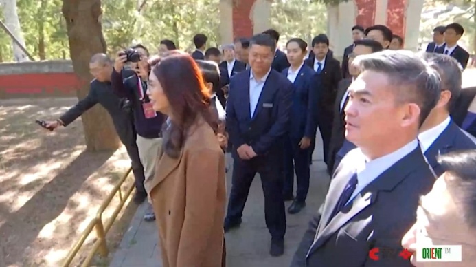  KMT leader observes tech development in Beijing, highlighting cross-Strait cooperation