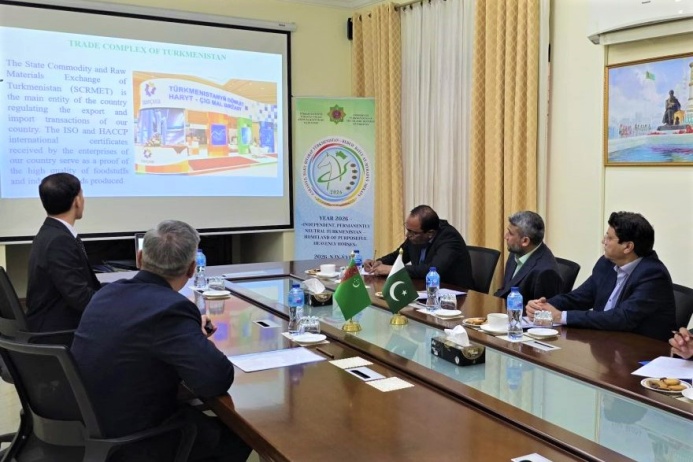  Бизнес-сообщество Пакистана изучает экспортные возможности туркменского рынка