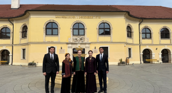Туркменская делегация в рамках программы Erasmus+, находится с рабочим визитом в Румынии