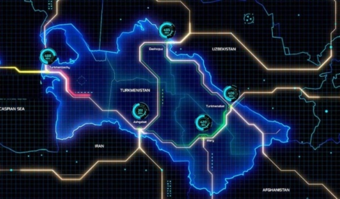  Туркменистан строит три новые трансграничные оптоволоконные линии