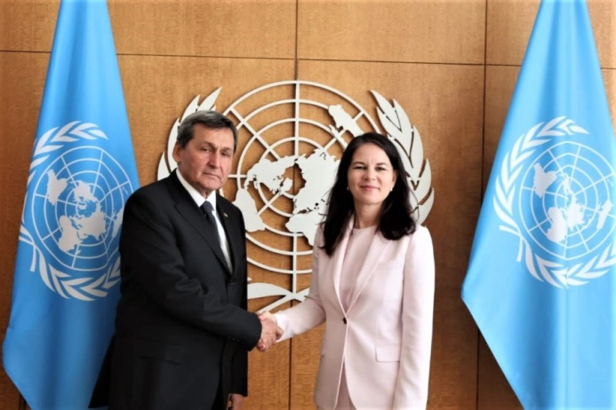  UN General Assembly President Annalena Baerbock Praised Turkmenistan's Integration Initiatives.