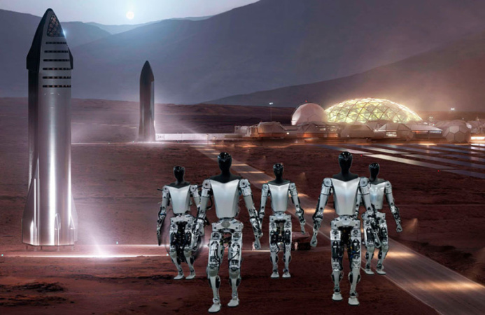  A New Era of Space Exploration: Starship V3 Prepares to Leap Toward Mars with Robots Onboard