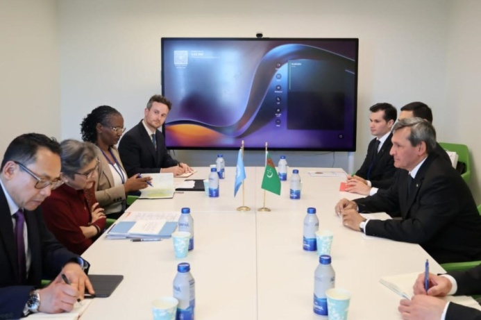  The Minister of Foreign Affairs of Turkmenistan and the UN Deputy Secretary-General Discussed the Implementation of the Avaza Framework of Action