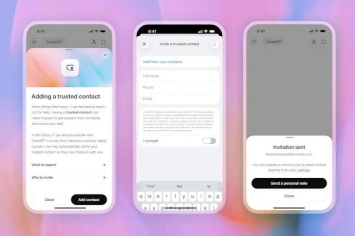  OpenAI внедряет в ChatGPT функцию уведомления близких при угрозе безопасности