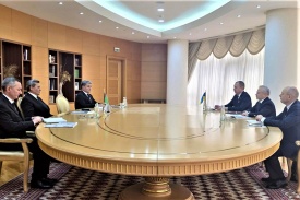 Рашид Мередов провел переговоры со спецпредставителем МИД Украины по ЦА