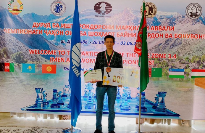  Туркменский шахматист завоевал «бронзу» чемпионата Центральной Азии и Афганистана