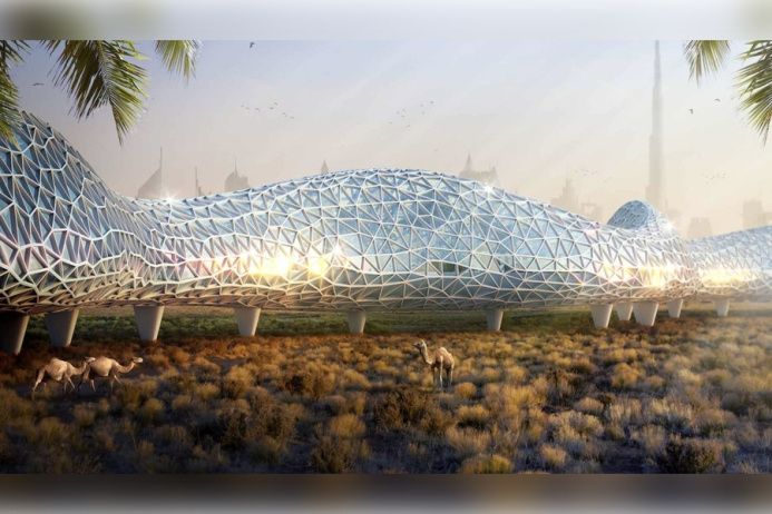  В Дубае представили проект THE LOOP — 93-километровое крытое шоссе для прогулок без жары