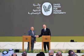 Гурбангулы Бердымухамедов поздравил Алиева и Пашиняна с премией «За человеческое братство»