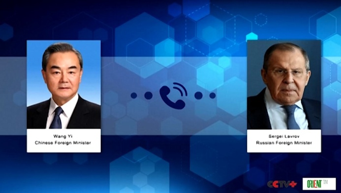  Ван И и Лавров обсудили сотрудничество по деэскалации на Ближнем Востоке