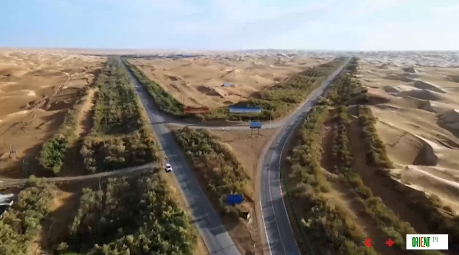 Пустынная дорога стала экологически чистой: как в Синьцзяне выработали 15 миллионов киловатт-часов чистой энергии