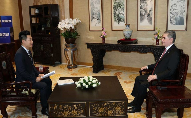 Гурбангулы Бердымухамедов: Партнерство Туркменистана и Китая как эталон межгосударственного доверия