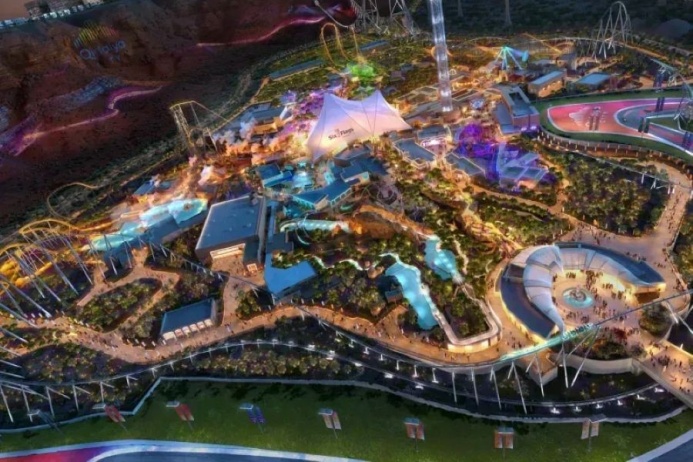  В Саудовской Аравии открылся крупнейший парк аттракционов Six Flags