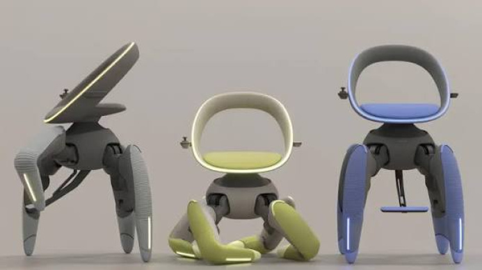  Walk Me от Toyota: Робот на ногах, способный подниматься по лестницам и складываться