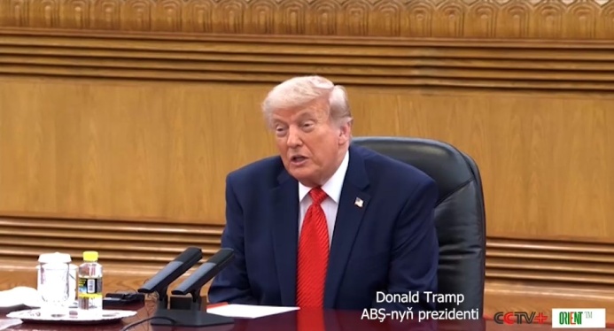  Trump says US, China to have bright future in talks with Xi