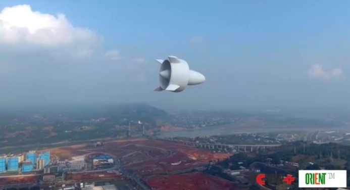  Первая в мире 2-х тысячи метровая мегаваттная городская ветротурбина заработала в Сычуани