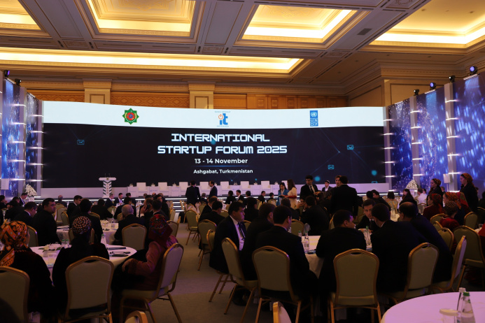  Международный форум стартапов проходит в рамках конференции Turkmentel-2025