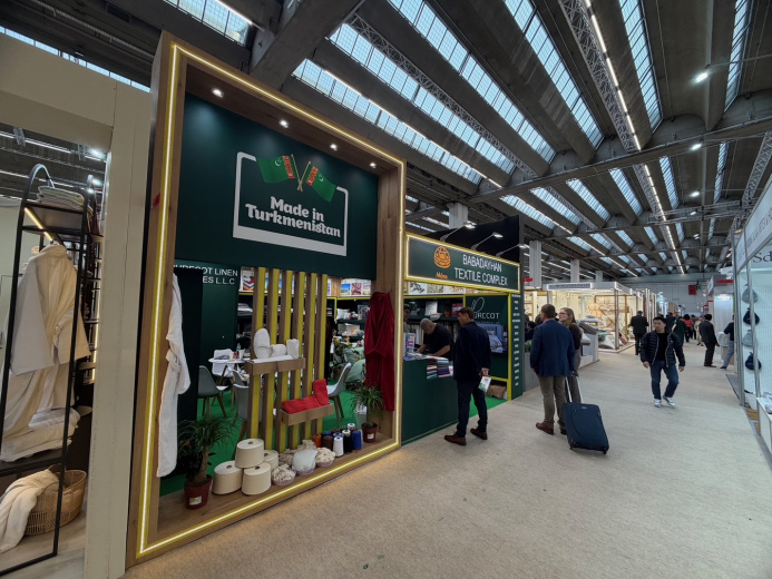  Туркменский текстиль закрепляется на европейском рынке по итогам «Heimtextil 2026»