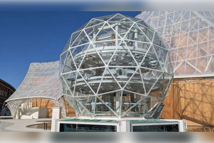  На Expo 2025 показали теплицу-шар с автономной циклической экосистемой