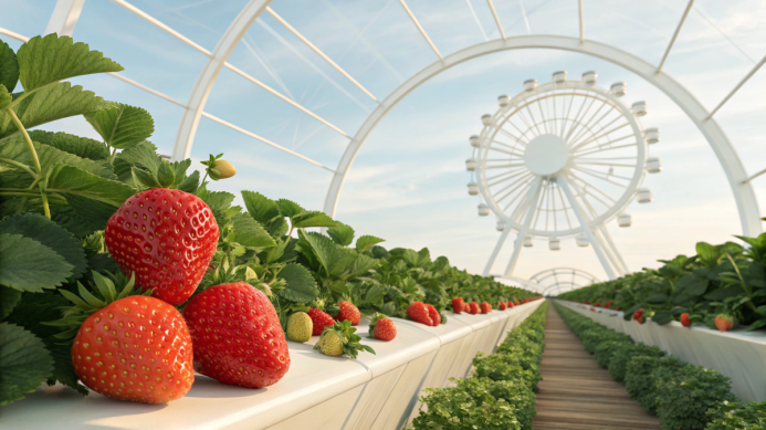  Dyson forges the future of farming: a gigantic strawberry farm in England
