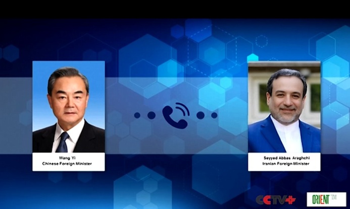  Министр иностранных дел Китая призвал к мирным переговорам в разговоре с иранским коллегой