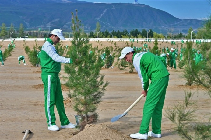  Turkmenistan Celebrated Novruz with a Nationwide Environmental Campaign