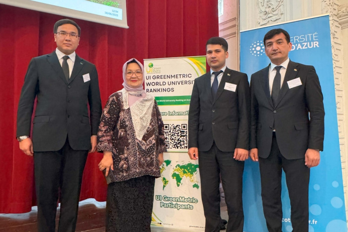 Туркменистан на UI GreenMetric: Эко-проекты представлены во Франции