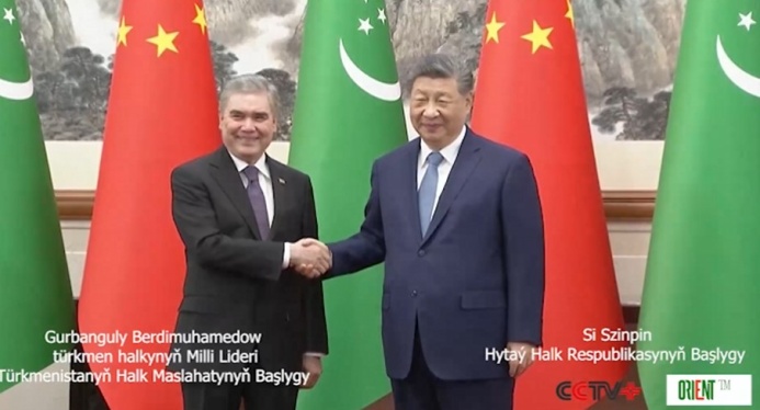  Си Цзиньпин призвал развивать китайско туркменские отношения
