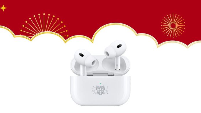  Apple выпустила особые AirPods Pro с гравировкой Дракона