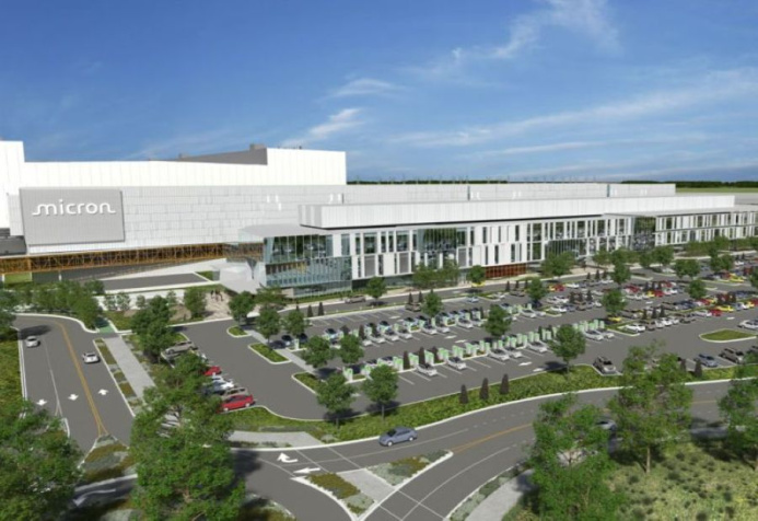  Micron строит в Нью-Йорке крупнейший в США центр производства чипов памяти для ИИ