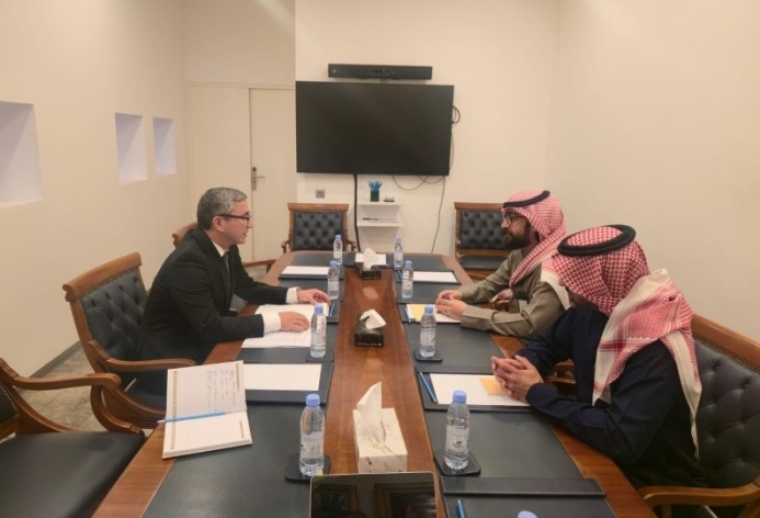  Встреча с послом Туркменистана в Министерстве иностранных дел Королевства Саудовская Аравия