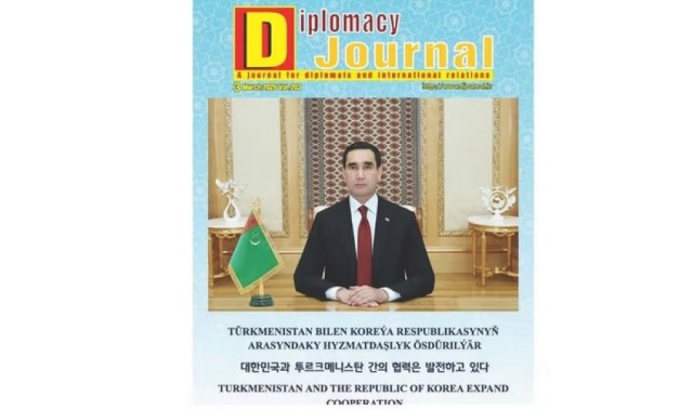  The Korean magazine “Diplomacy” published an article on Turkmenistan’s foreign policy