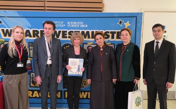  Делегация МУГНиР обсудила в Лондоне новые возможности для туркменских студентов