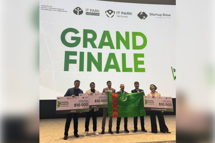  Три туркменских стартапа завоевали по $10 000 на конкурсе Digital StartUp Awards в Ташкенте