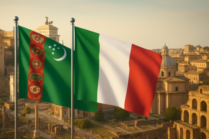  Министр образования Туркменистана провёл встречу с послом Италии