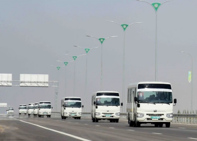  В Туркменистане реконструируют автодорогу Ашхабад — Дашогуз